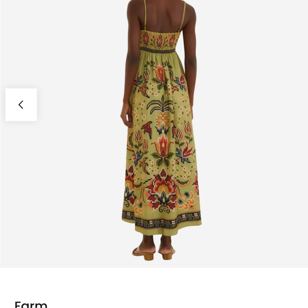 FARM Rio Green Maxi Dress - Picture 4 of 6